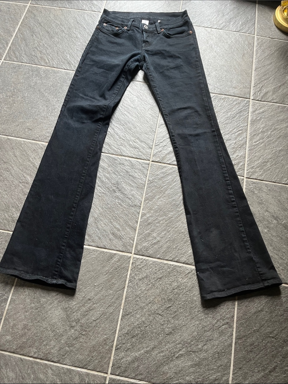 Vintage Lucky Brand Jeans Black Flared Women's Jeans